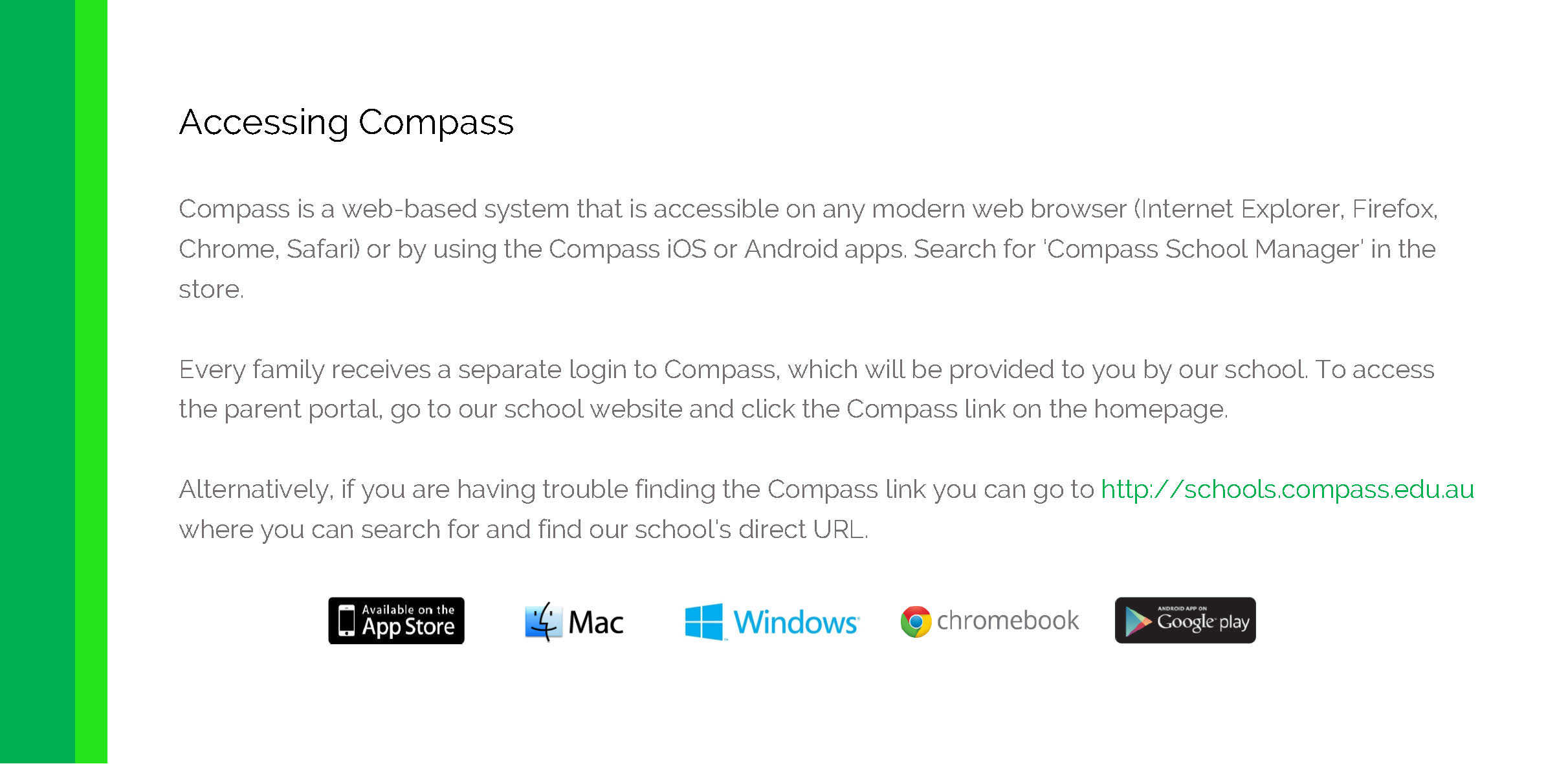 compass web portal